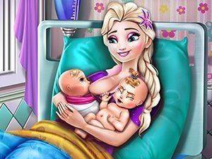 Twin Baby Care in the Palace