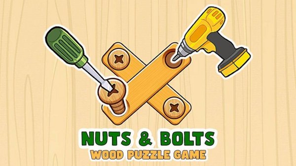 Nuts and Bolts Assembly Puzzle