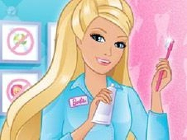 Sugar Bug Blast: Dentist Barbie Puzzle Game - Kids Puzzle Game