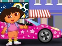 Dora Car Racing Arcade Game