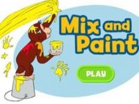 Mix And Paint Kids Coloring Game