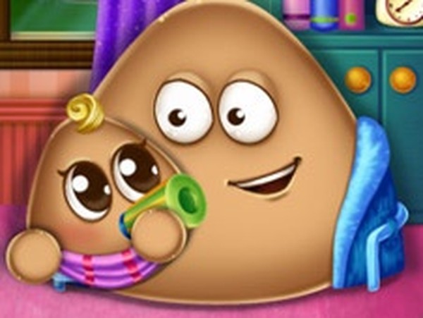 Pou Baby Care Game