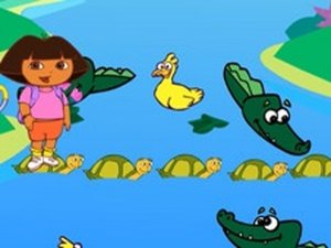Crocodile Lake Puzzle Game Online - Kids Puzzle Game