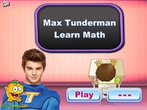 Max Thunderman Learn Math Online Game Educational Game