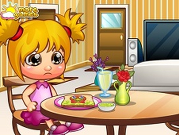 Inside Out Take Care Baby Riley Online Babysitting Game