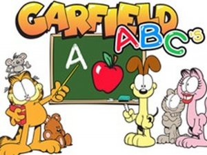 Garfield ABC Online Learning Game - Word Game