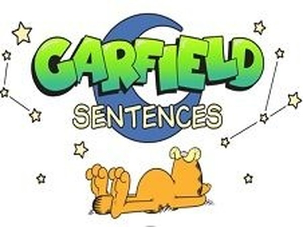 Garfield Sentences Word Puzzle