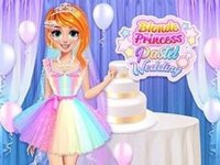 Blonde Princess Pastel Wedding Planner Online Dress Up Game