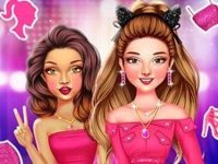 Celebrity BarbieCore Aesthetic Look Dress Up Game - Fashion Game