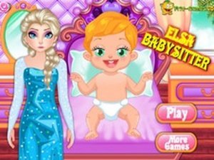 Elsa Baby Care Game