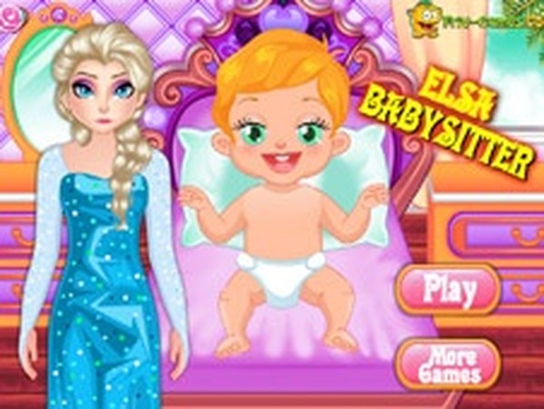 Elsa Baby Care Game