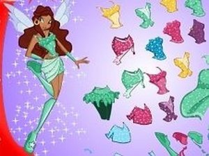 Winx Layla Magic Dress Up Online Fashion Game