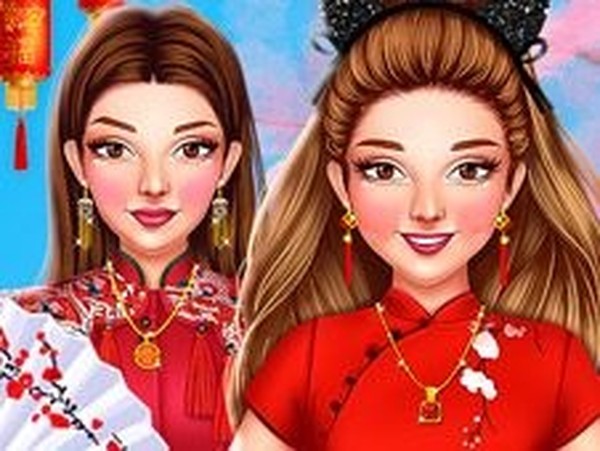 Celebrity's Chinese New Year Look Dress Up Game