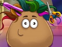 Pou Pet Salon Styling Game