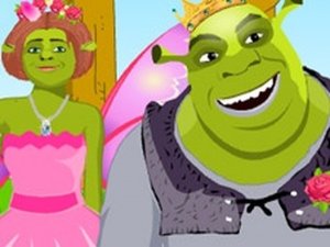 Shrek and Fiona Wedding Dress Up Game Online Dress Up Game