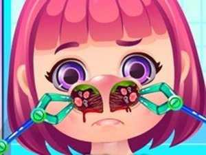 Funny Nose Surgery Online Game - Kids Doctor Game