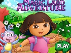 Dora's Magic Land Adventure Online Game Kids Learning Game