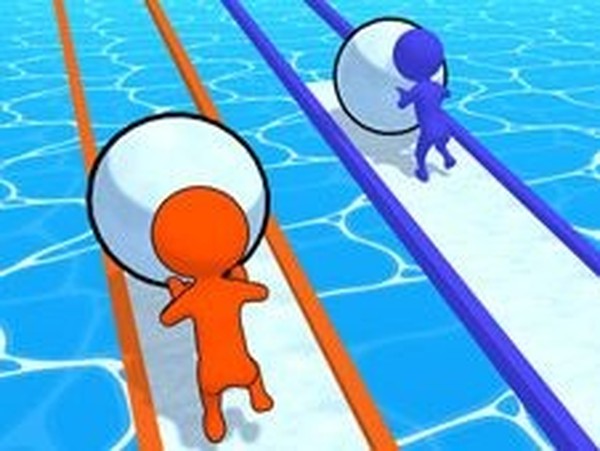 Snowball Racing Online Game - Arcade Game