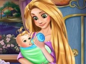 Rapunzel Baby Care Game