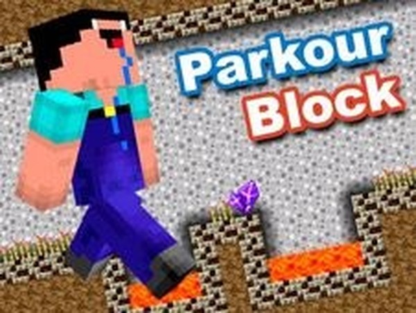 Parkour Block 2D Online Arcade Game