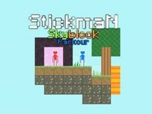 Stickman Skyblock Parkour Online Platformer Game