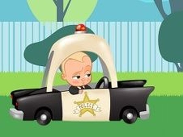 The Boss Baby Backyard Racer Driving Game Arcade Game