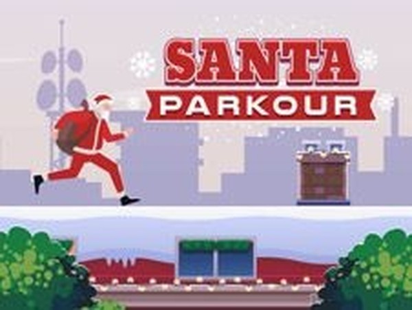 Santa Parkour Online Arcade Game