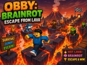 Obby Lava Escape Arcade
