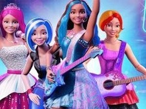 Barbie in Rock 'n Royals: Superstar Beats Match 3 Puzzle Online Game - Puzzle Game