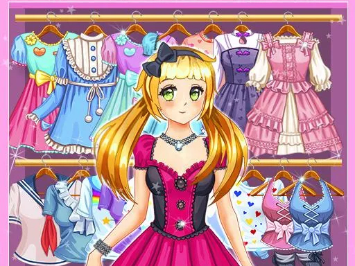 Kawaii Dress Up Fashion Game