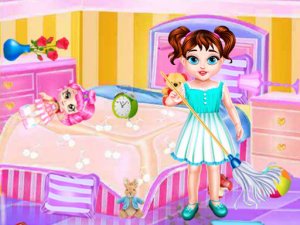 Baby Taylor Messy Home Clean Up Online Cleanup Game