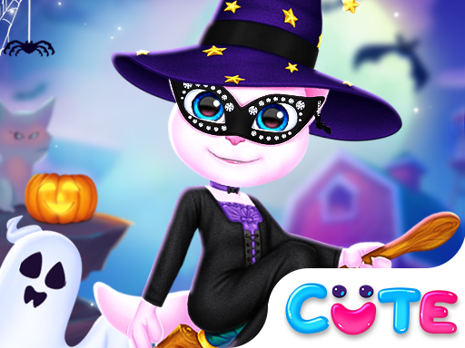 Cat Girl Halloween Preparation Online Game - Dress Up Game
