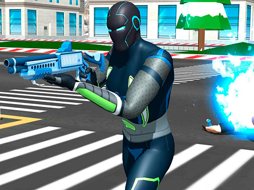 Superhero City Defense Game