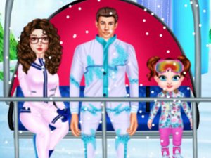 Baby Taylor Skiing Fun Online Game - Kids Activity Game