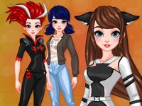 Dotted Girl Dress Up Adventure