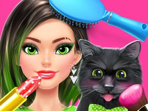 Dog Cat Surprise Pet Spa Online Game Makeover Game
