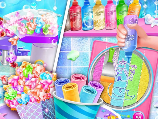 Ice Cream Summer Fun Cooking Game
