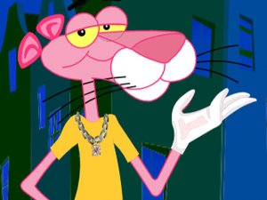 Pink Panther Dress Up Game