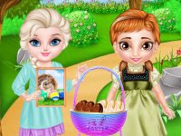 Frozen Sisters Easter Egg Hunt Game