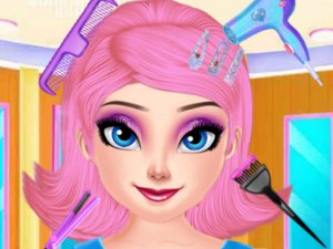 Princess Crazy Hair Challenge Online Hair Styling Game
