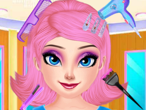 Princess Crazy Hair Challenge Online Hair Styling Game