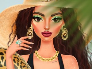 Glamour BeachLife Dress-Up Game - Fashion Game