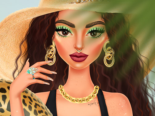 Glamour BeachLife Dress-Up Game - Fashion Game