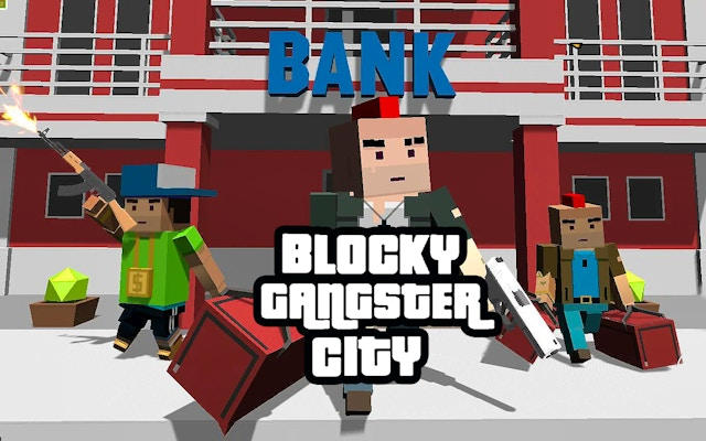 Blocky Dude Auto City - Open World Adventure Game