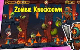 Zombie Knockdown: Physics Shooting Game