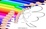 4 Leaf Clover Coloring Page Game