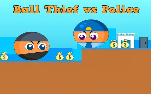 Ball Thief vs Police - 2D Platformer Adventure