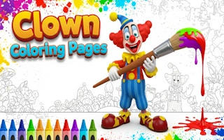 Clown Coloring Pages: Fun Coloring Book Game