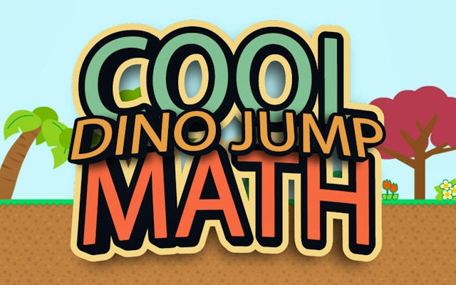 Cool Dino Jump Math Game