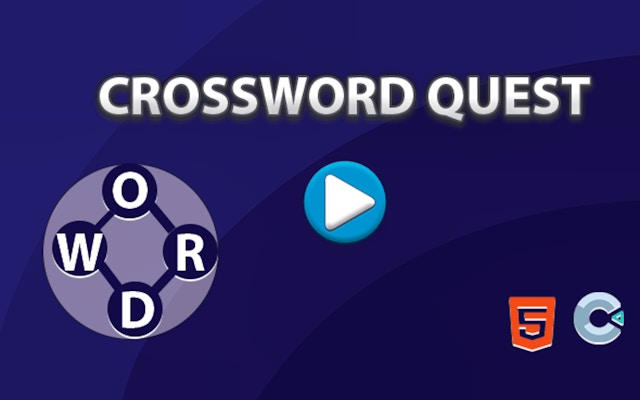 Crossword Quest 3D: Word Puzzle Game